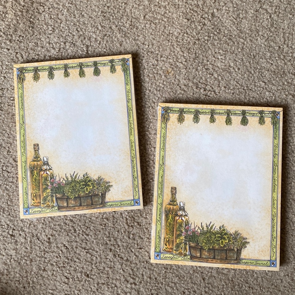 Fresh Herbs Notepad by Lang